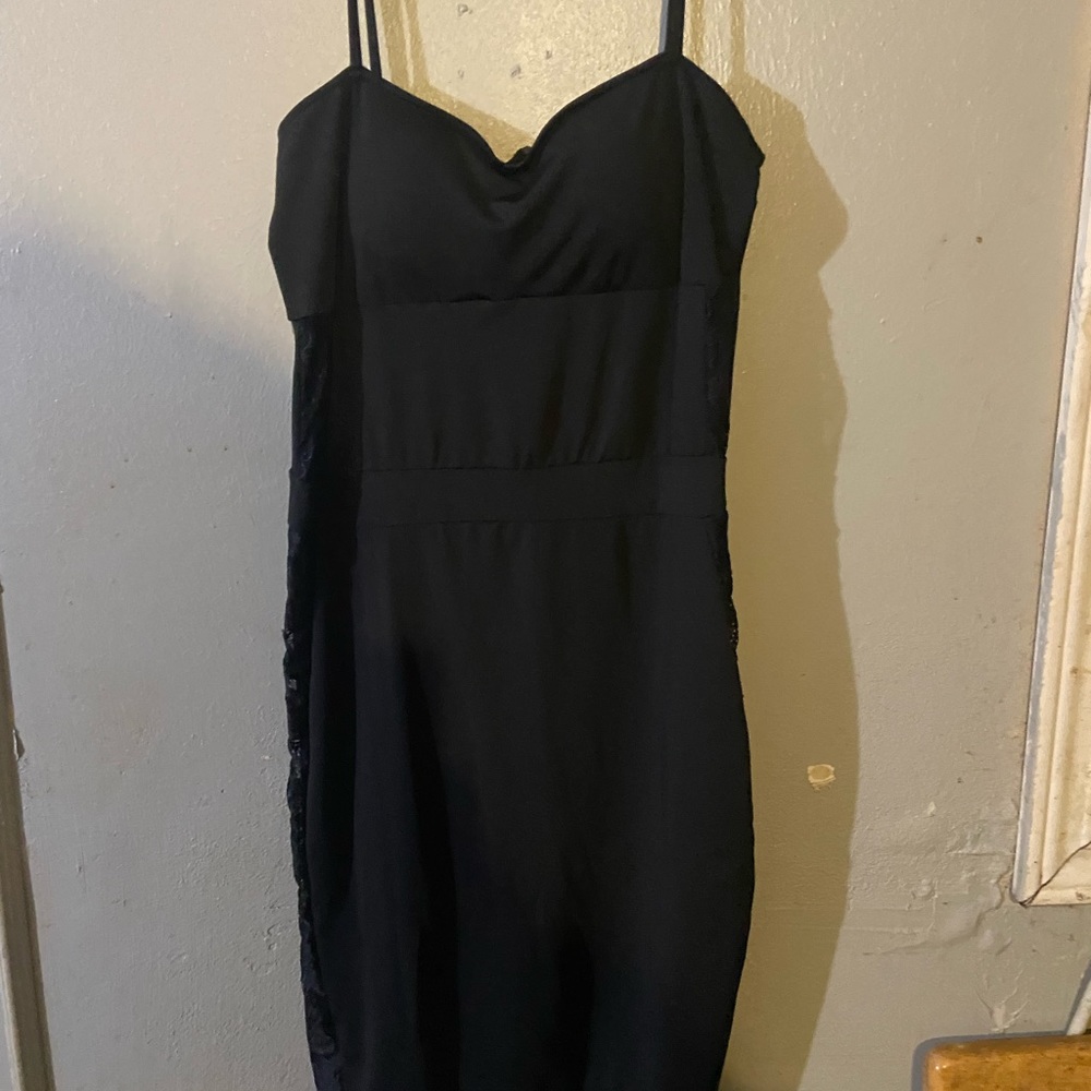 Sexy black elegant dress